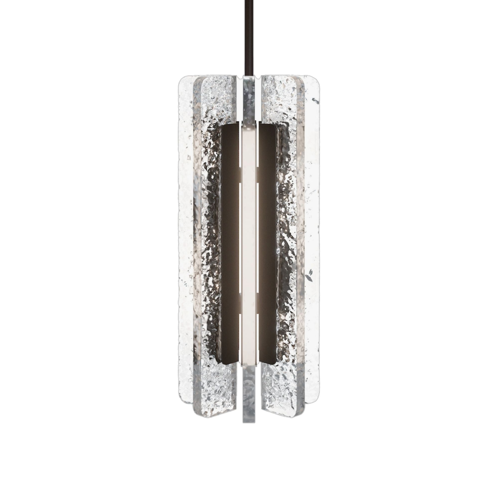WAC Cartridge 14" LED Pendant, 4CCT, Black Finish