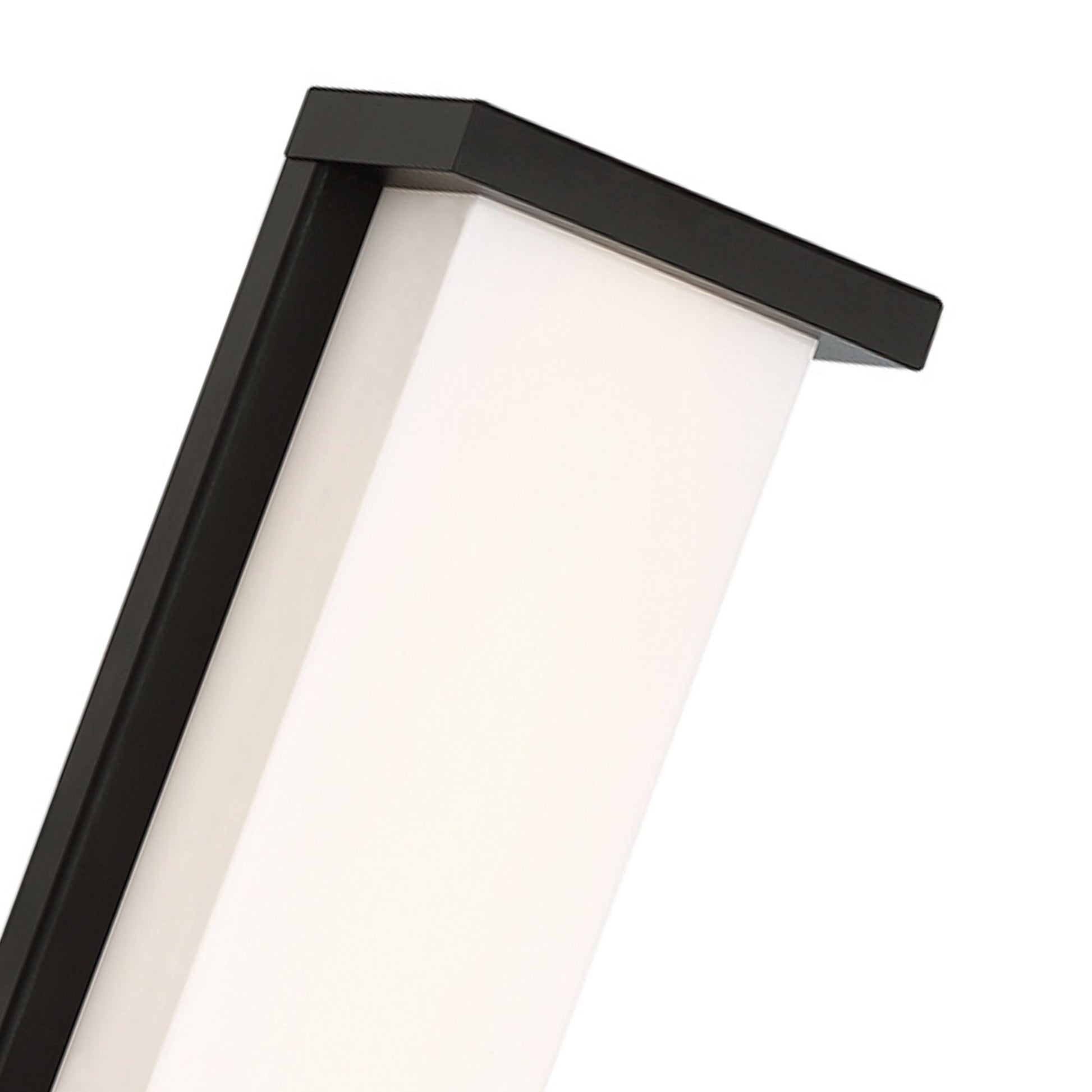 Case 14" LED Wall Light, 3000K, Black Finish - Bees Lighting