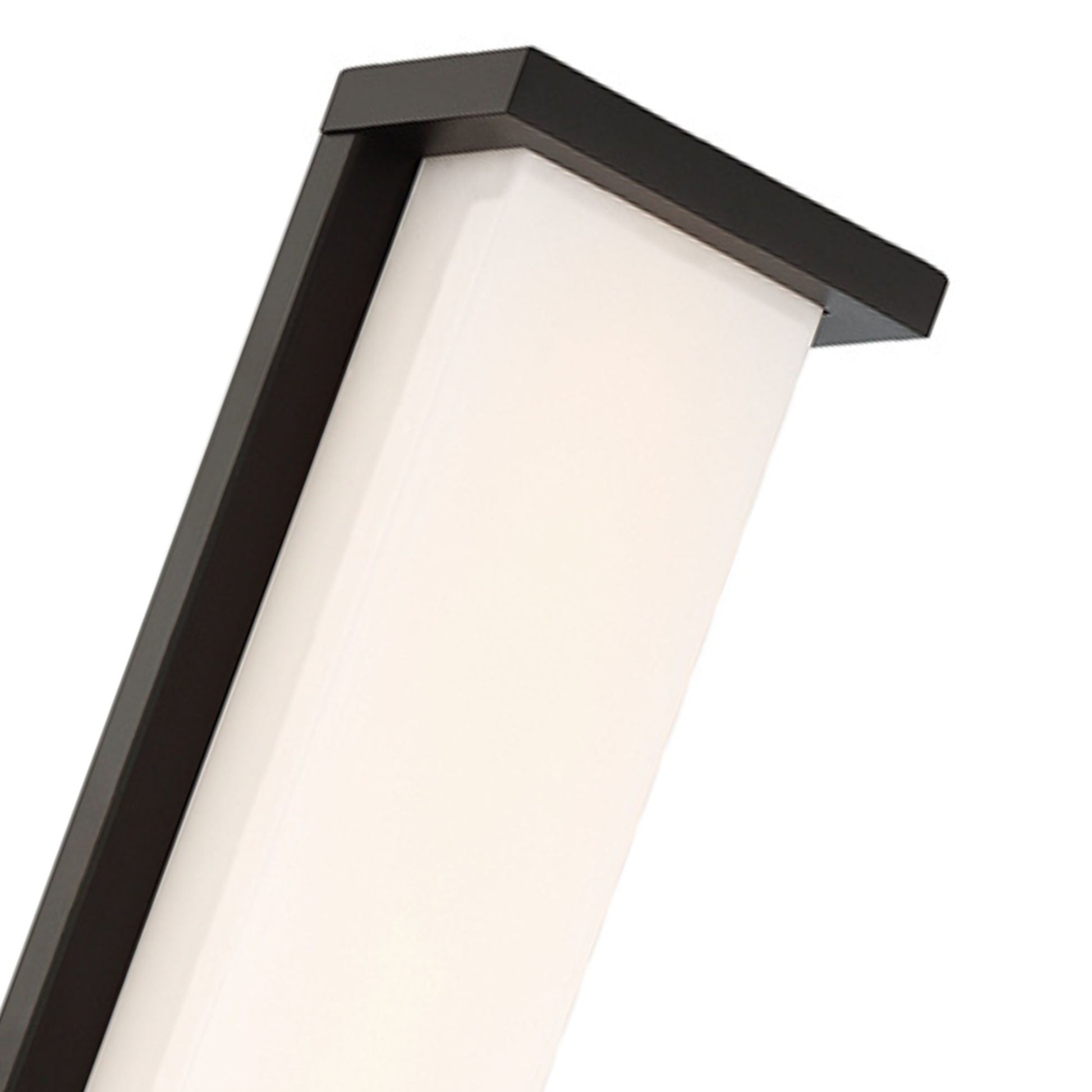 Case 20" LED Wall Light, 3000K, Black Finish - Bees Lighting