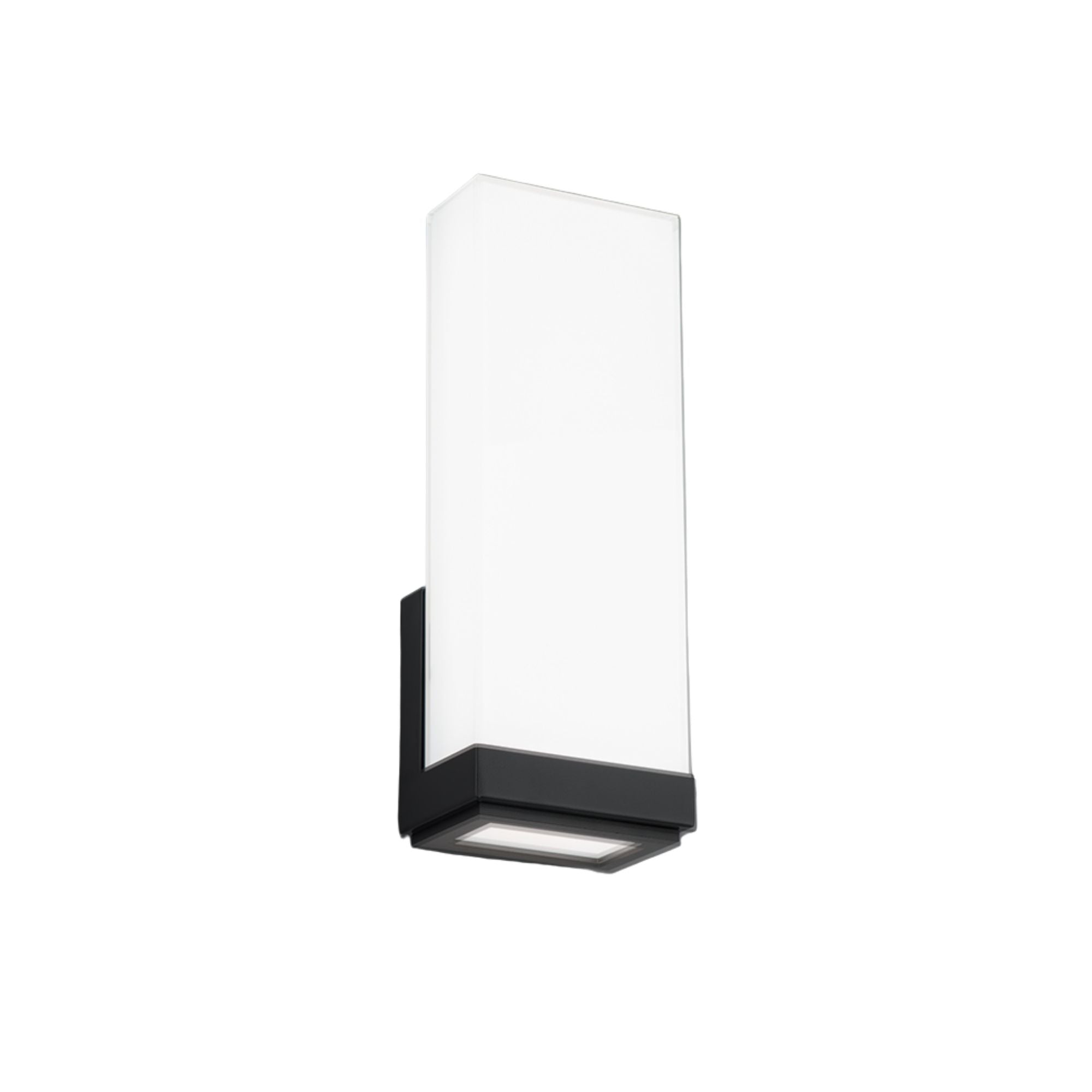 Coltrane 14" LED Wall Sconce, 3CCT, Black Finish