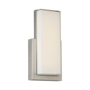 Corbusier 15" LED Wall Sconce, Satin Nickel Finish - Bees Lighting