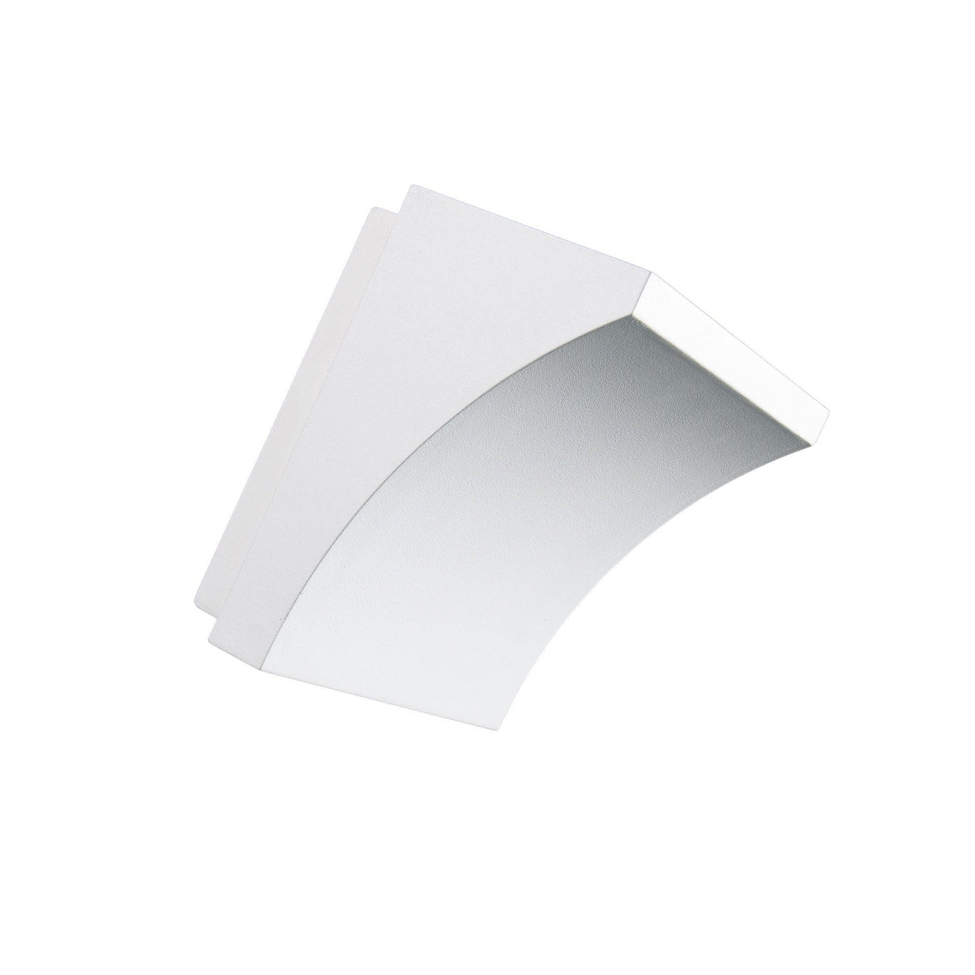 Cornice 5" LED Wall Sconce, 3CCT, White Finish - Bees Lighting
