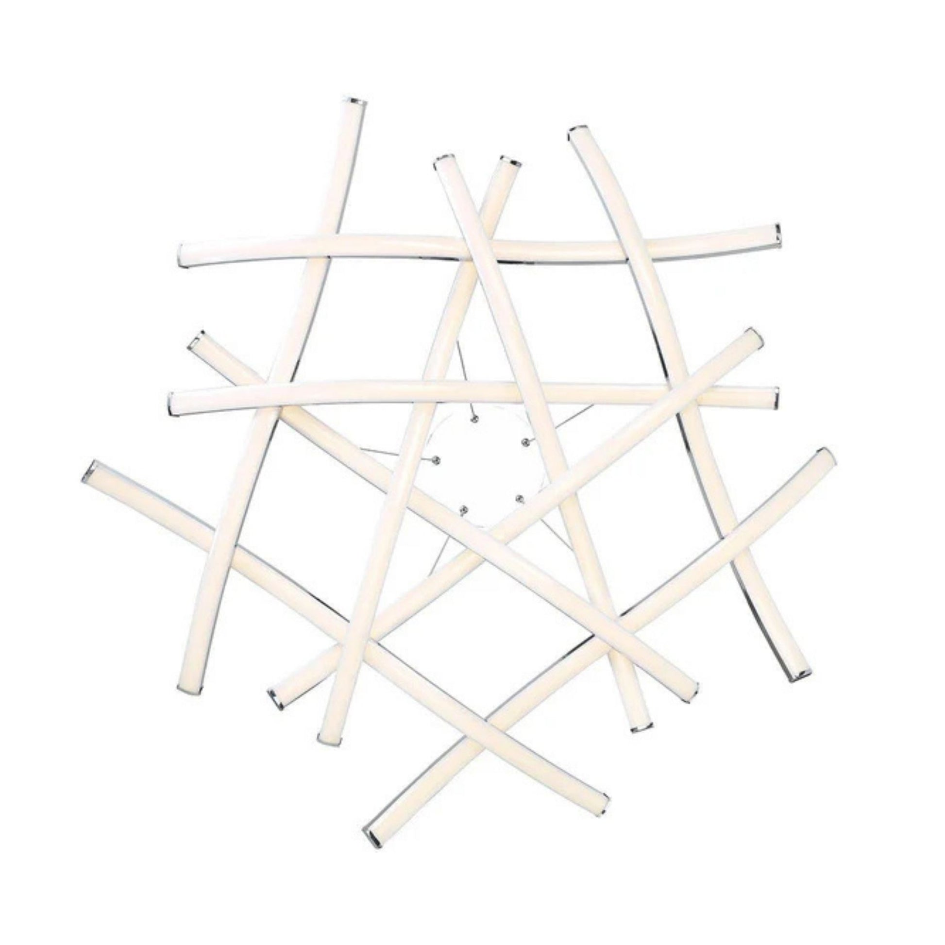Divergence 64" LED Chandelier, Chrome Finish - Bees Lighting