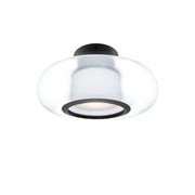 Doma 14" LED Flush Mount, 4CCT, Black Finish