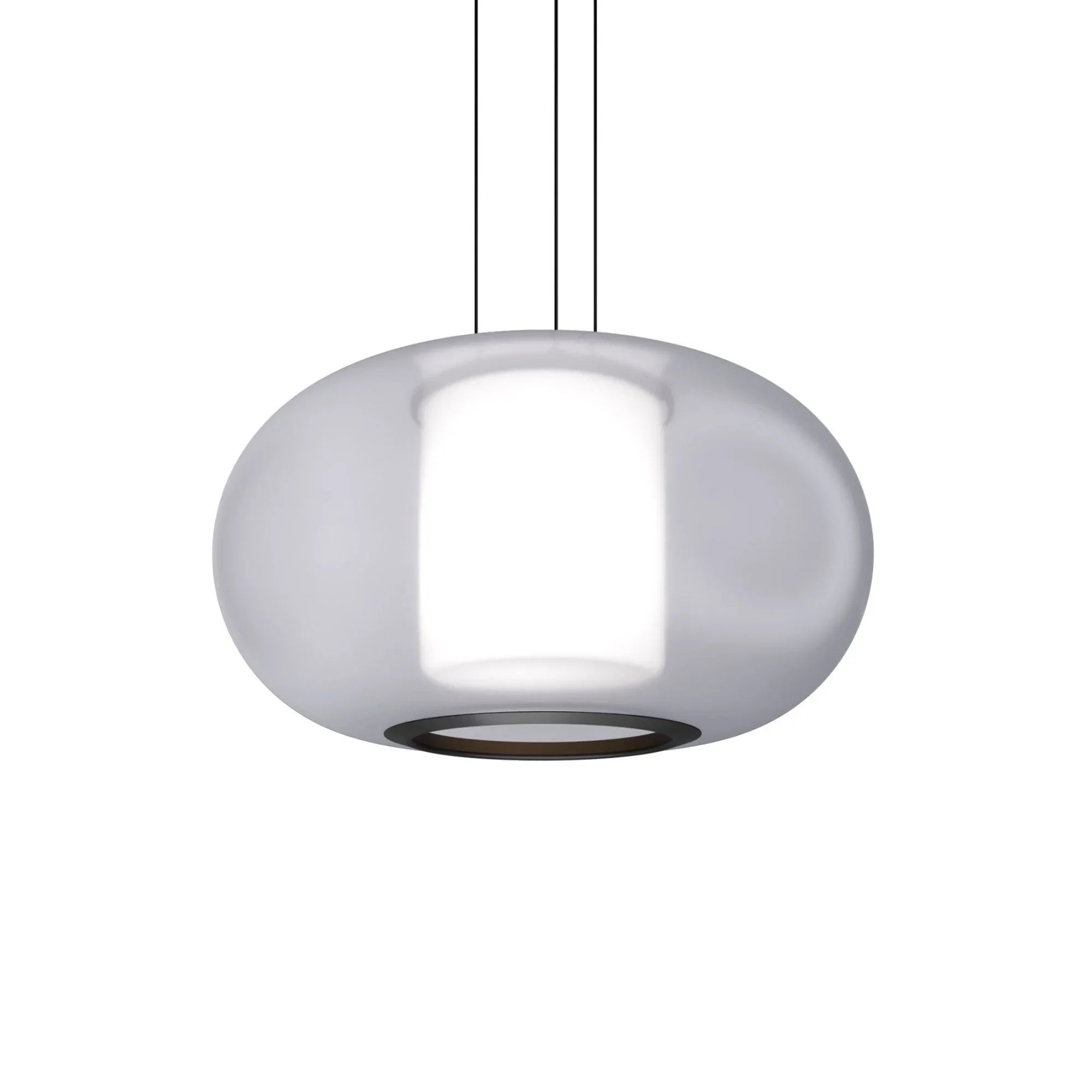 Doma 20" LED Pendant, 4CCT, Black Finish
