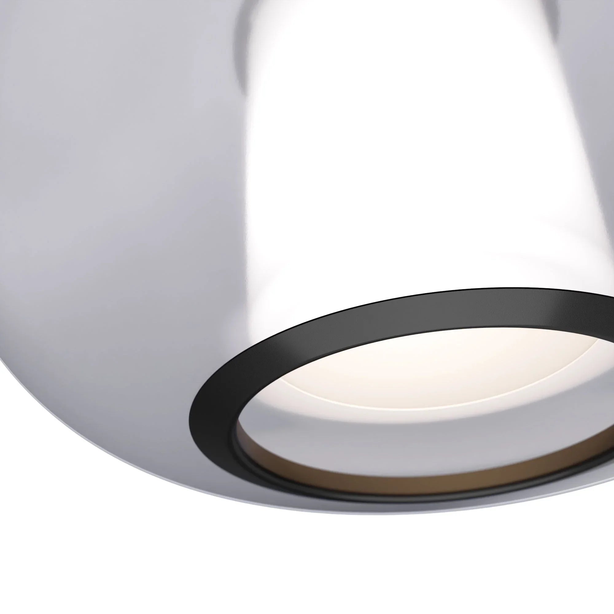 Doma 20" LED Pendant, 4CCT, Black Finish