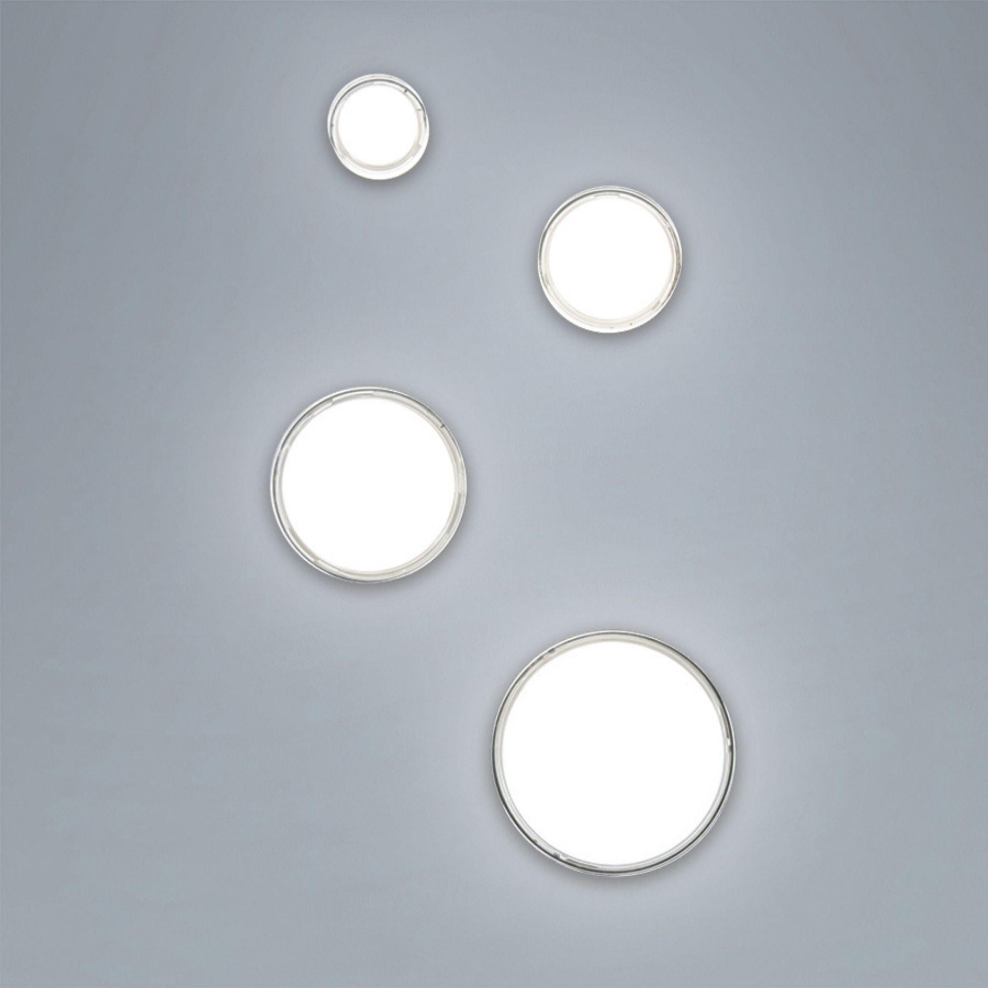 Dot 15 in. LED Flush Mount Light 3000K Black Finish - Bees Lighting