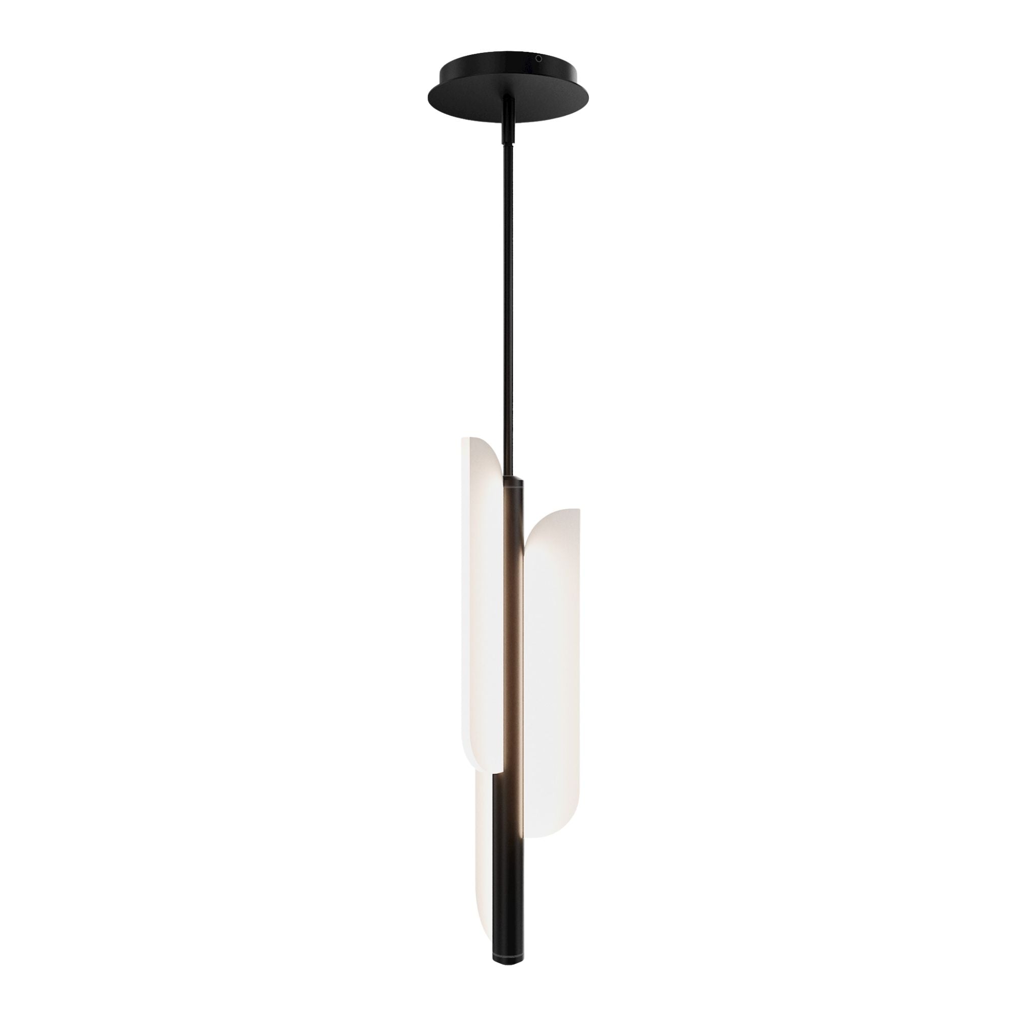 WAC Dripstone 19" LED Pendant, 4CCT, Black Finish