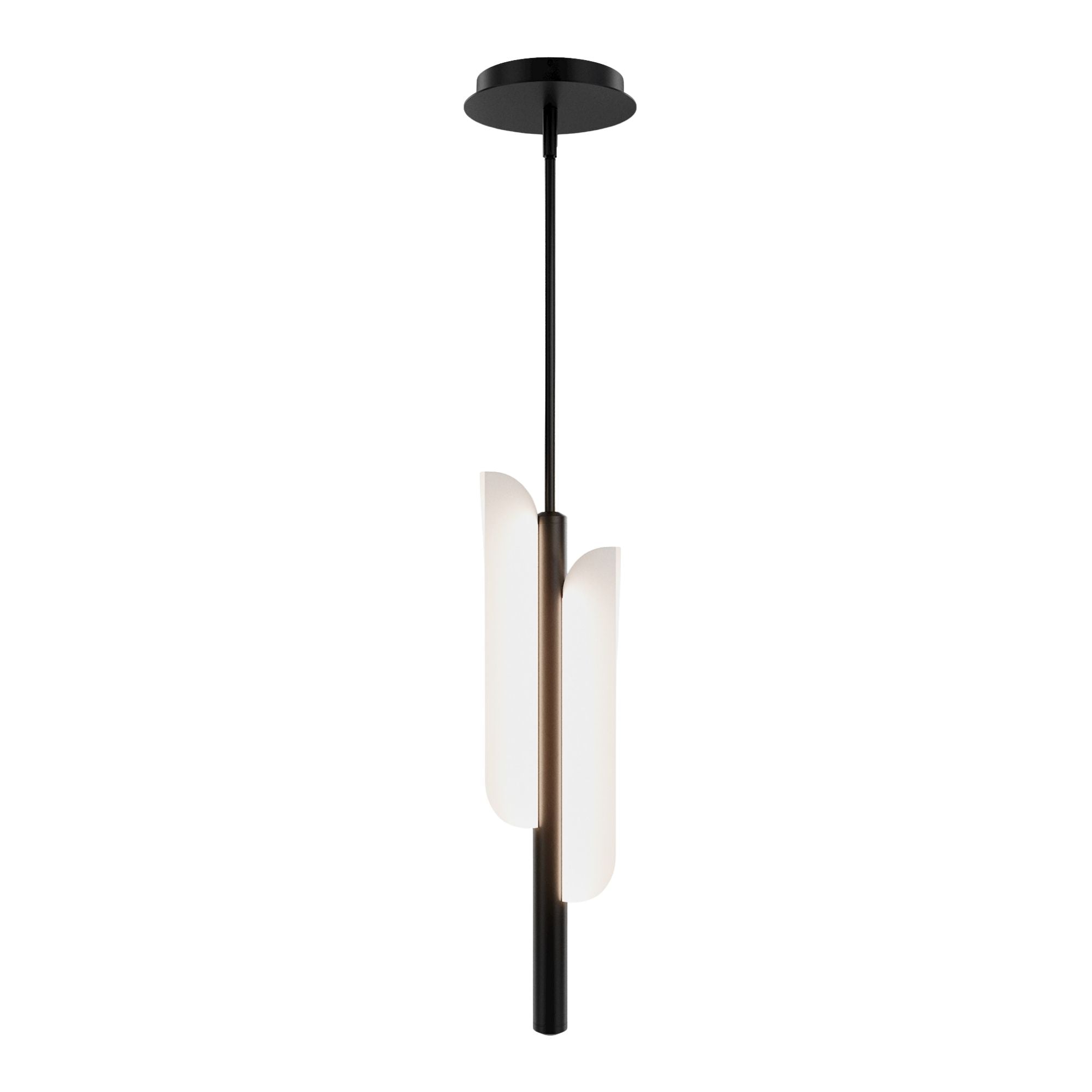 WAC Dripstone 19" LED Pendant, 4CCT, Black Finish
