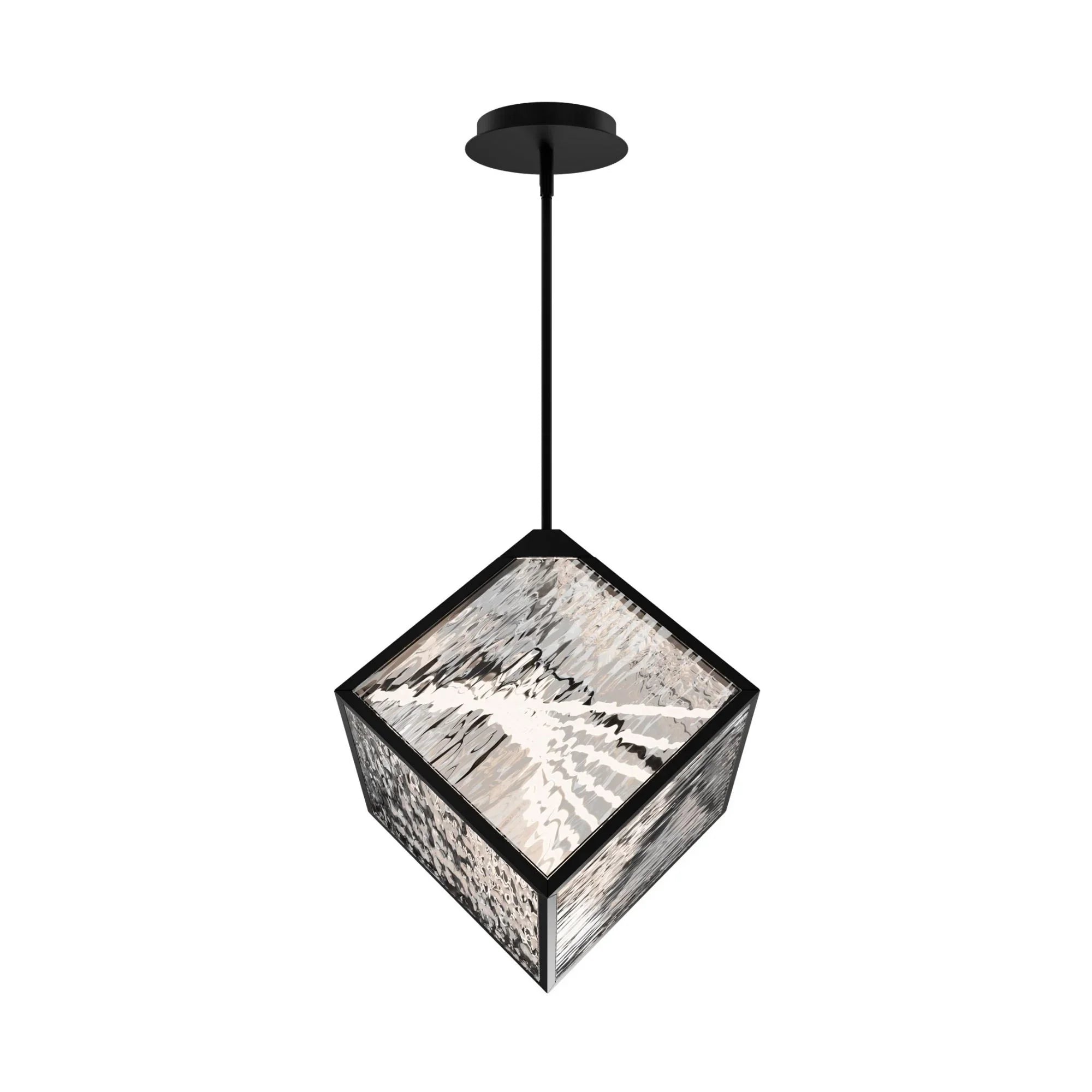 Dyce 17" LED Pendant, Black Finish