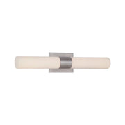 Elementum 22" LED Bathroom Vanity, Brushed Nickel Finish