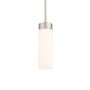 Elementum 11" LED Pendant, Satin Nickel Finish