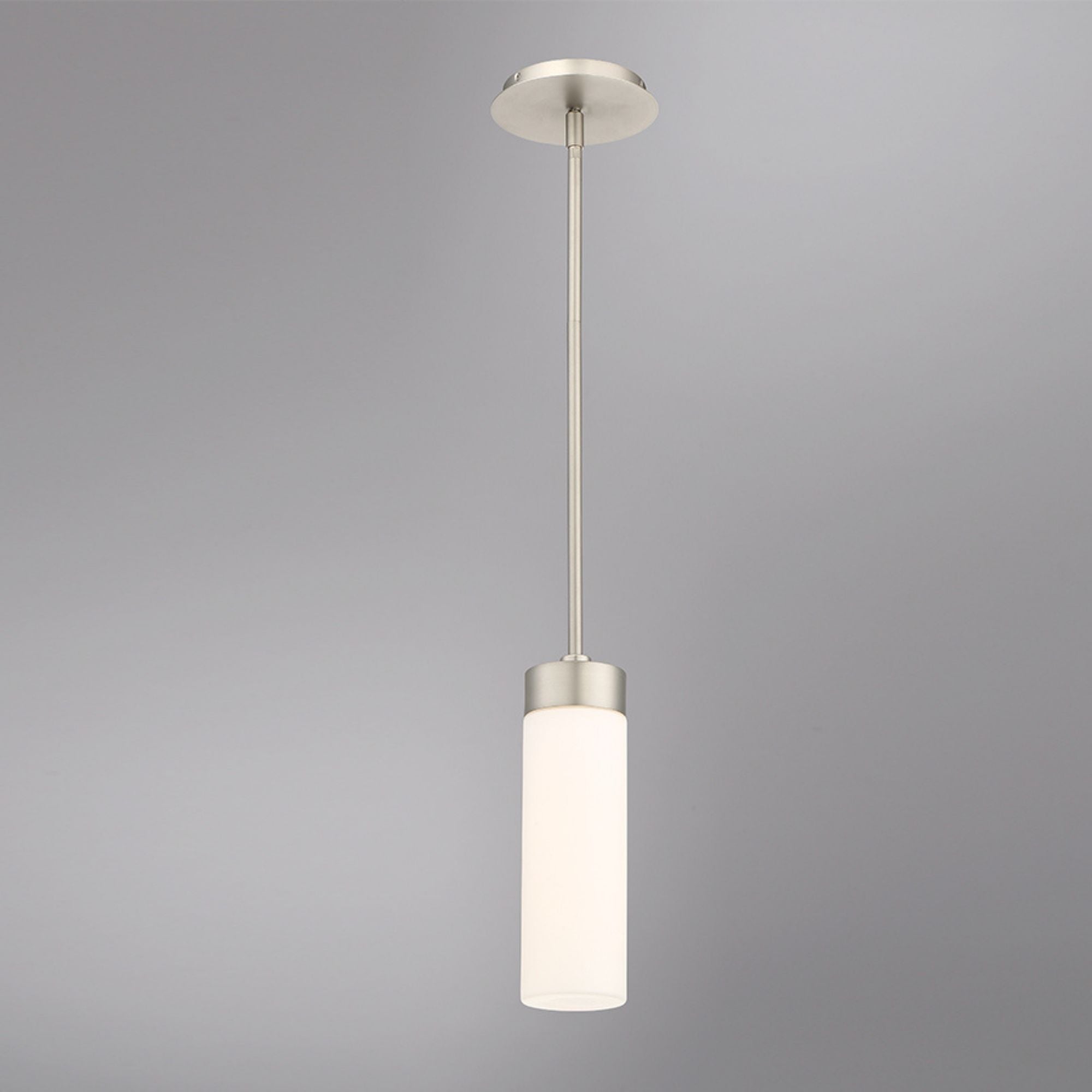Elementum 11" LED Pendant, Satin Nickel Finish