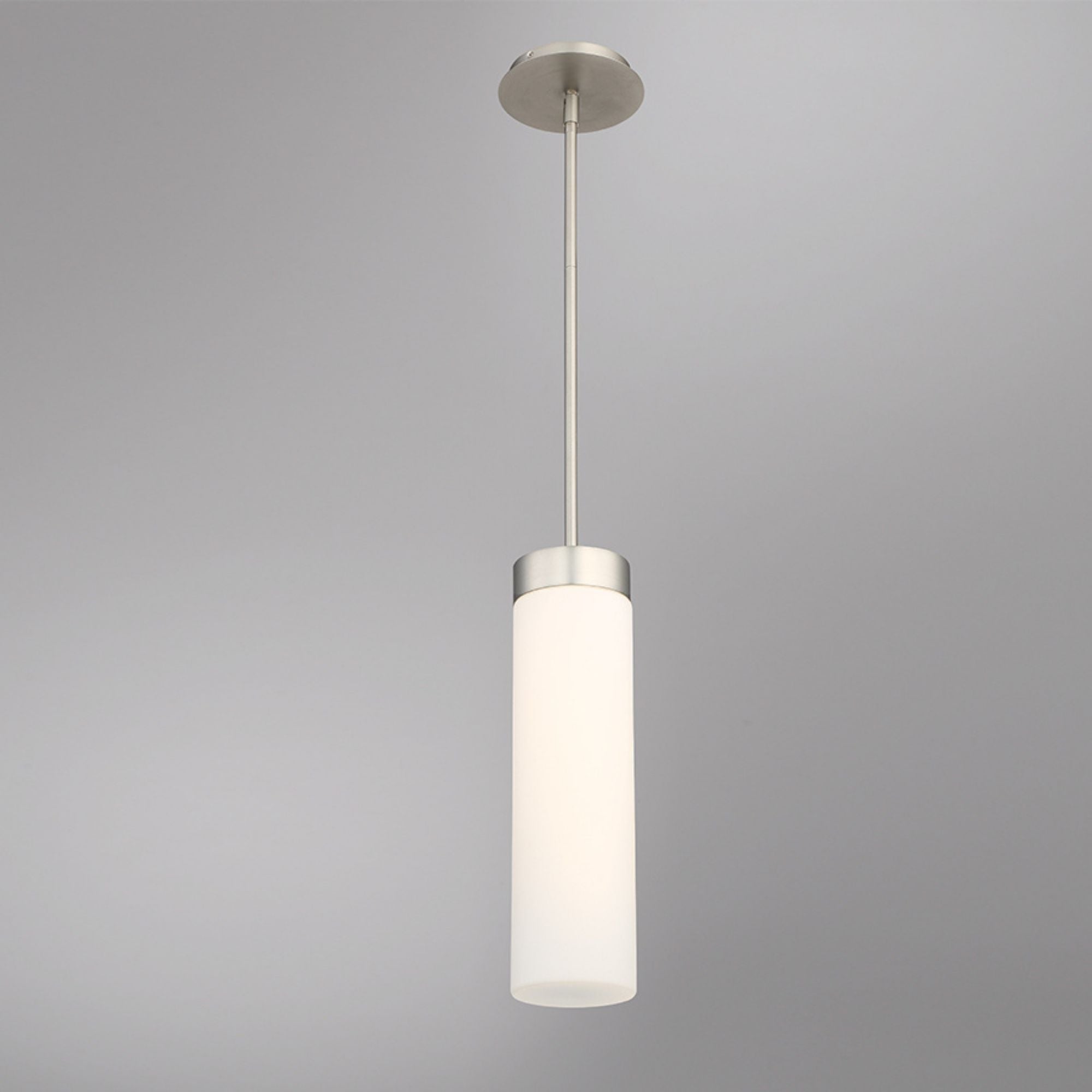 Elementum 16" LED Pendant, Satin Nickel Finish