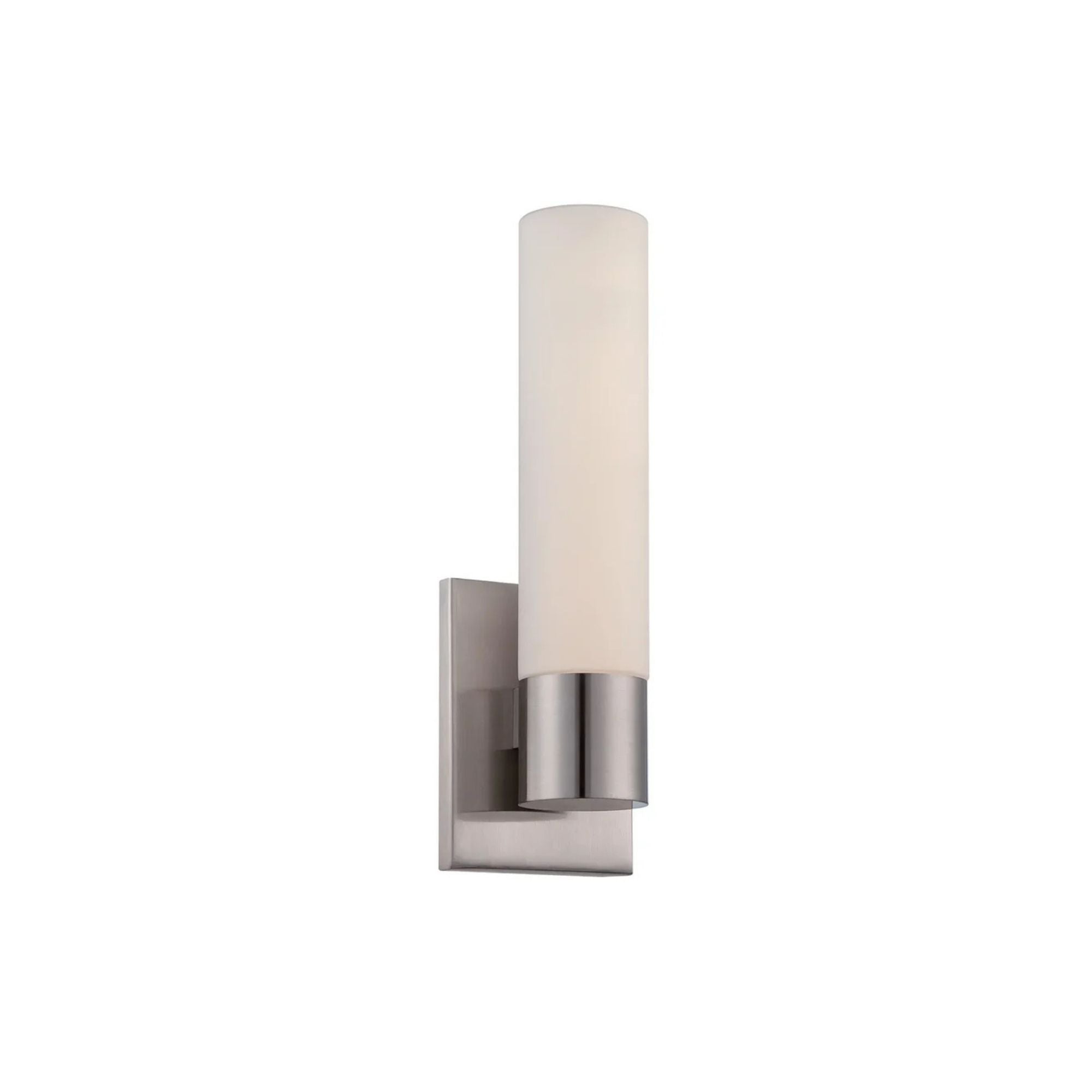 Elementum 14" LED Wall Sconce, Brushed Nickel Finish