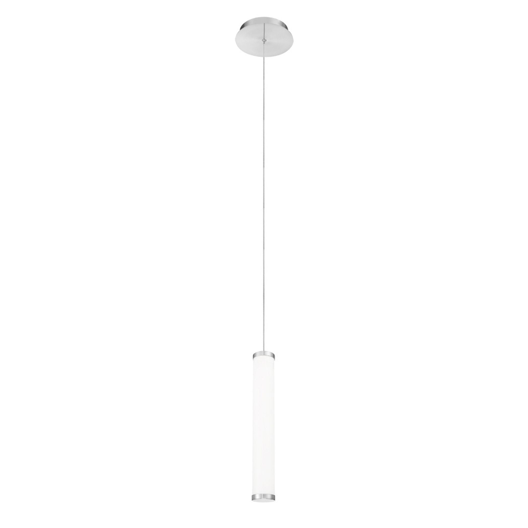 Flare 13 in. LED Pendant Light Nickel Finish
