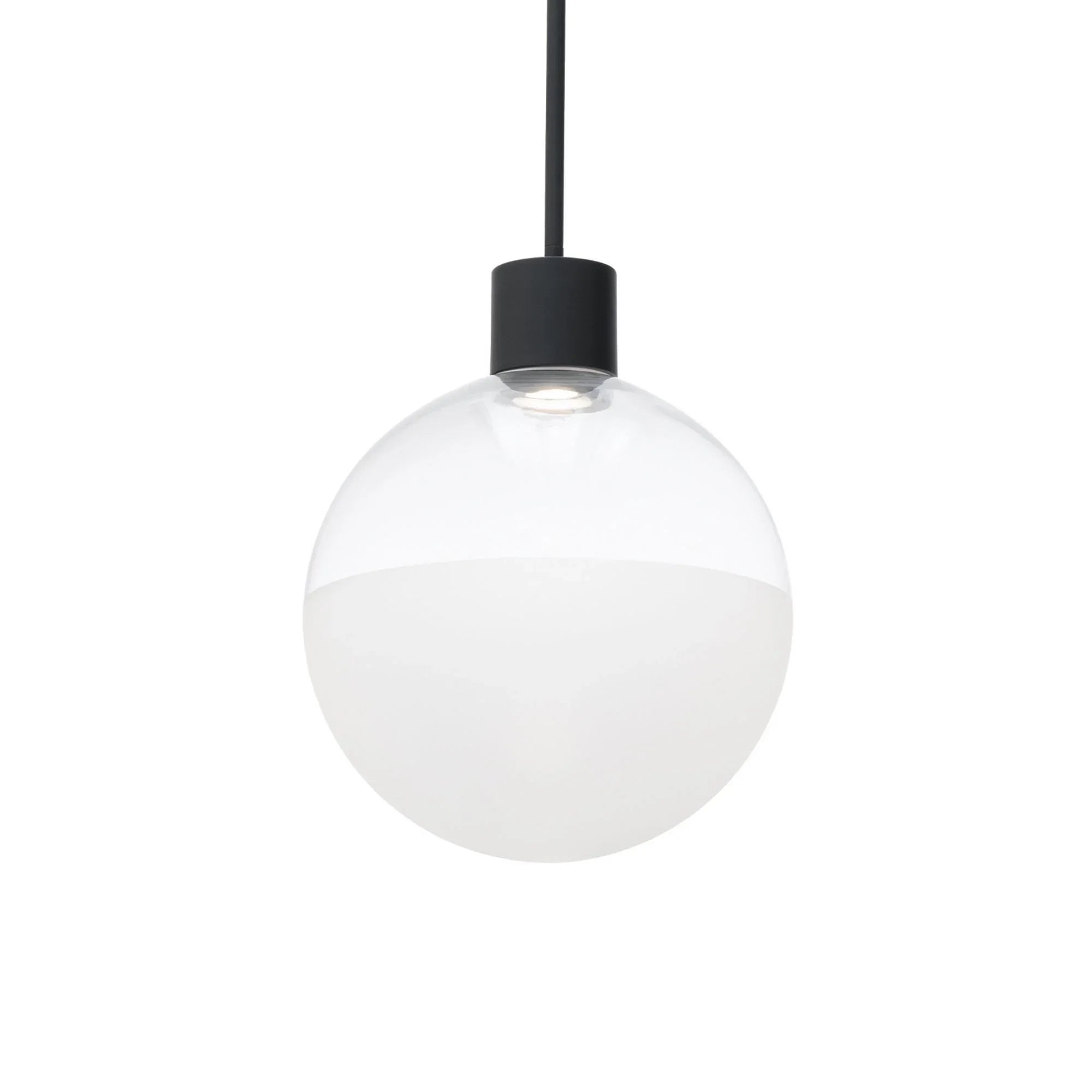 Gaze 15" LED Mini Pendant, 4CCT, Black Finish