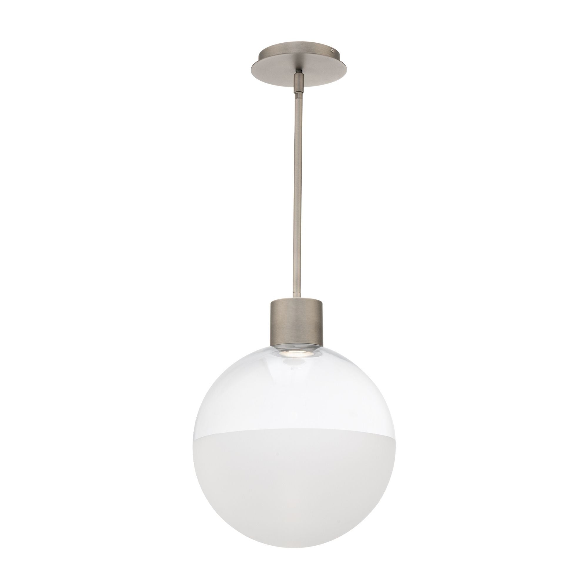 Gaze 15" LED Mini Pendant, 4CCT, Brushed Nickel Finish