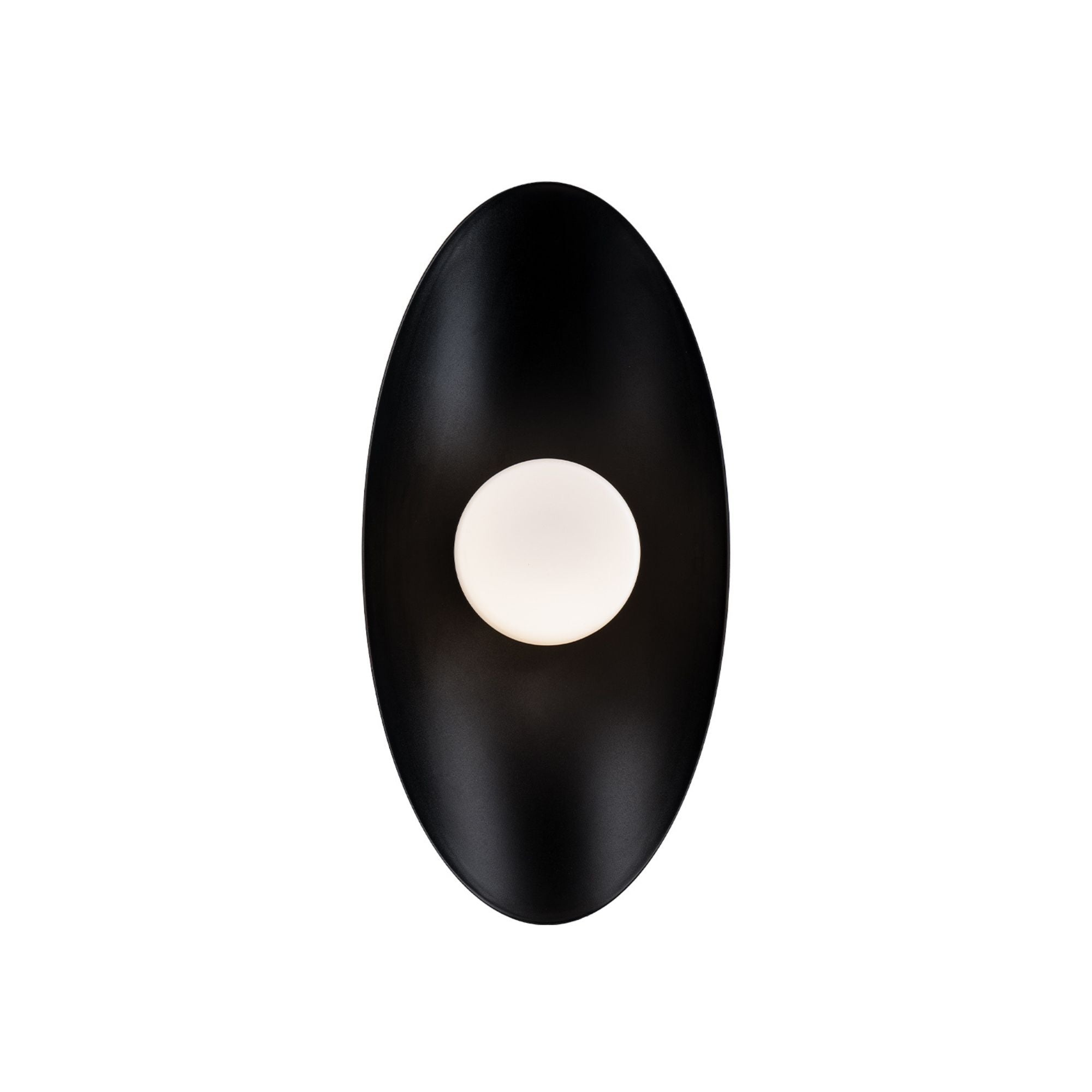 Glamour 18 in. LED Wall Light 3000K Black finish