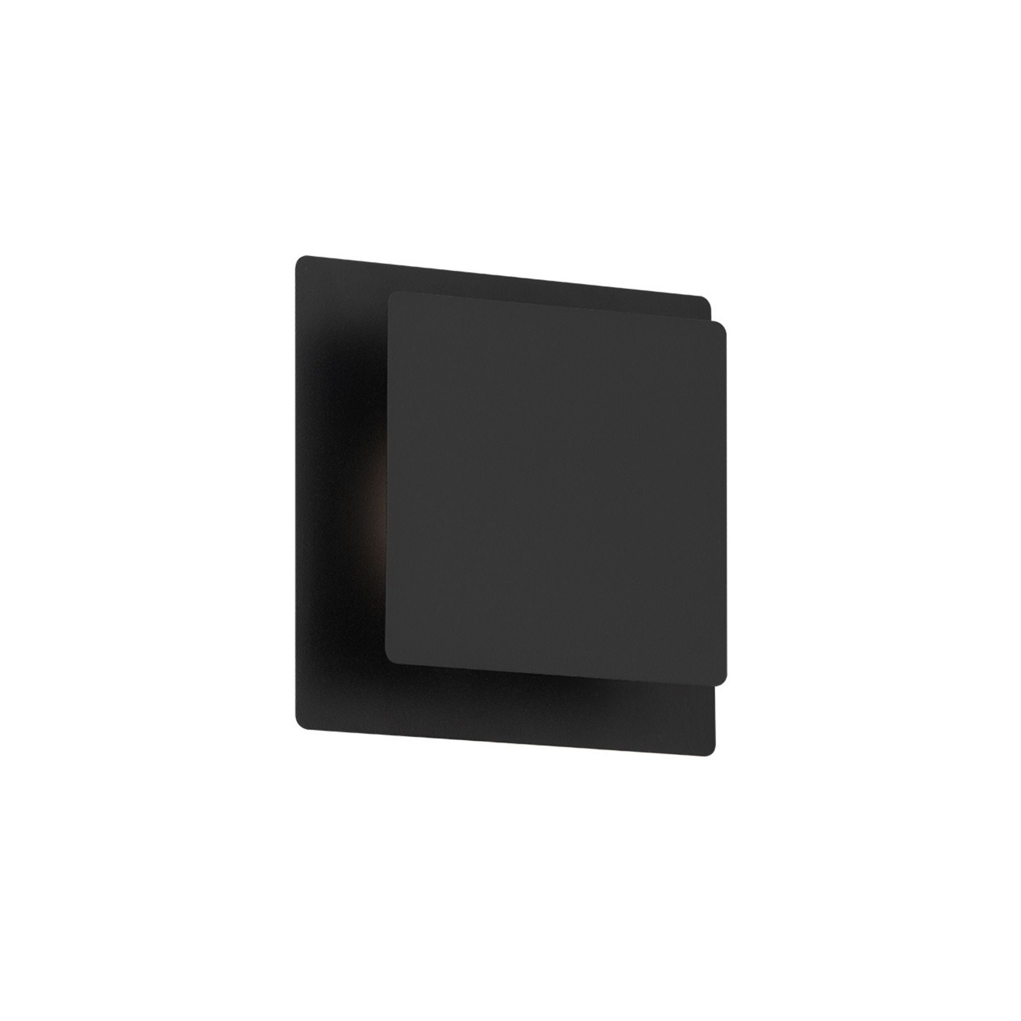 Greet 7" LED Wall Sconce, 4CCT, Black Finish