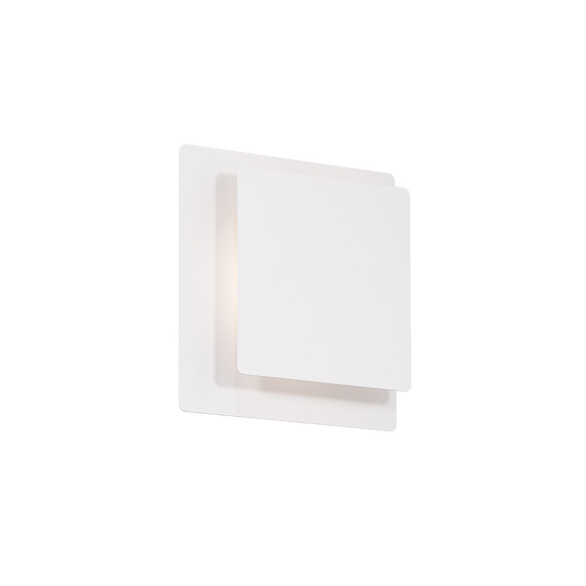 Greet 7" LED Wall Sconce, 4CCT, White Finish