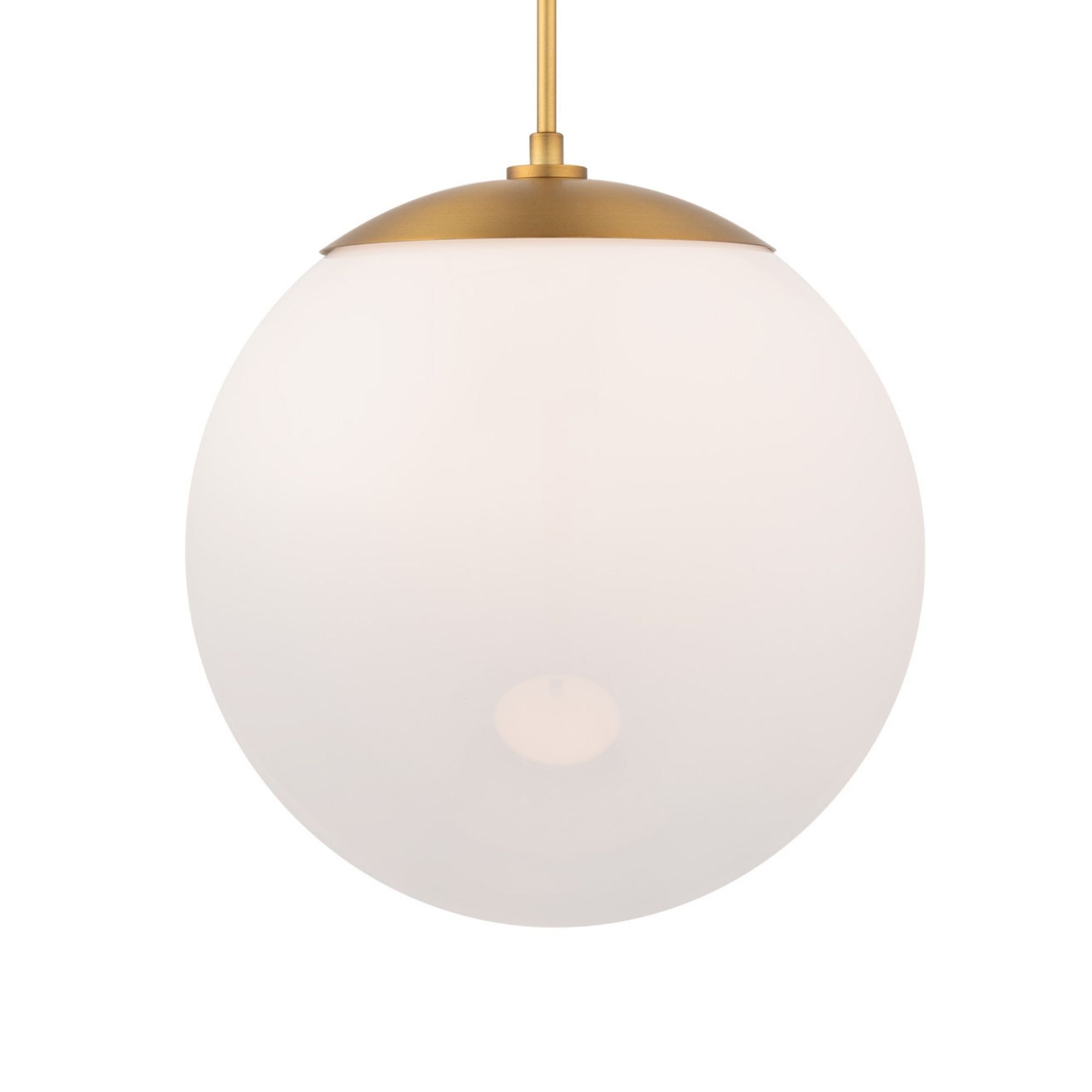 WAC Honeymooner 15" LED Pendant, Aged Brass Finish