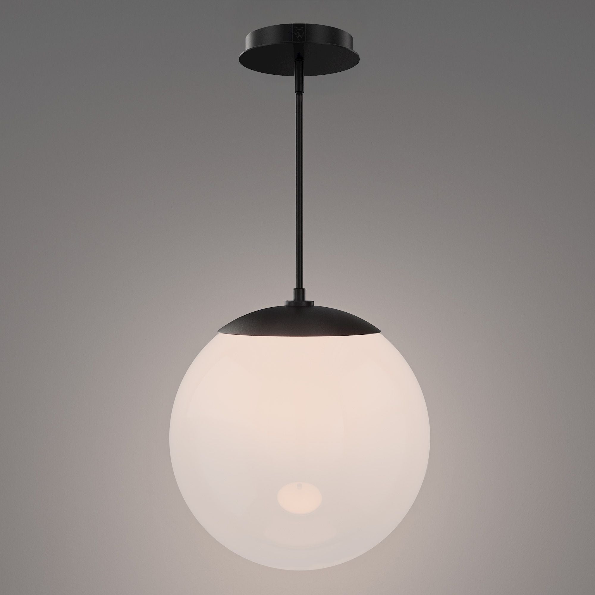 WAC Honeymooner 15" LED Pendant, Black Finish