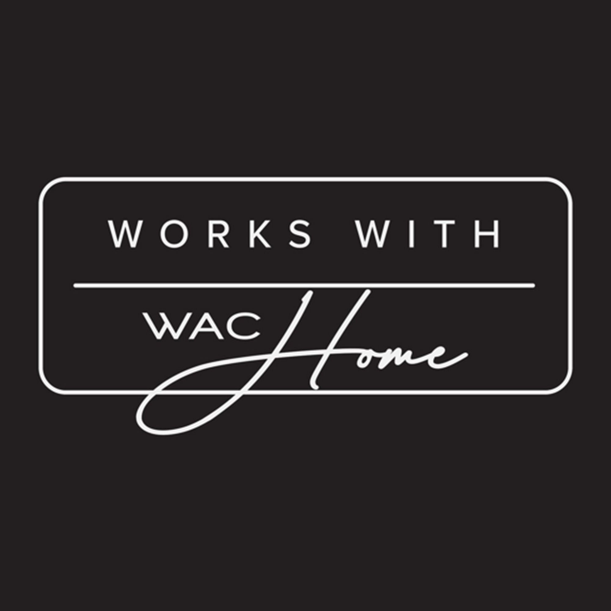 WAC Honeymooner 15" LED Pendant, Black Finish