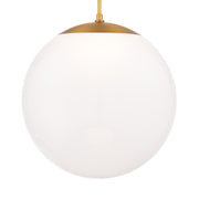 WAC Honeymooner 21" LED Pendant, Aged Brass Finish