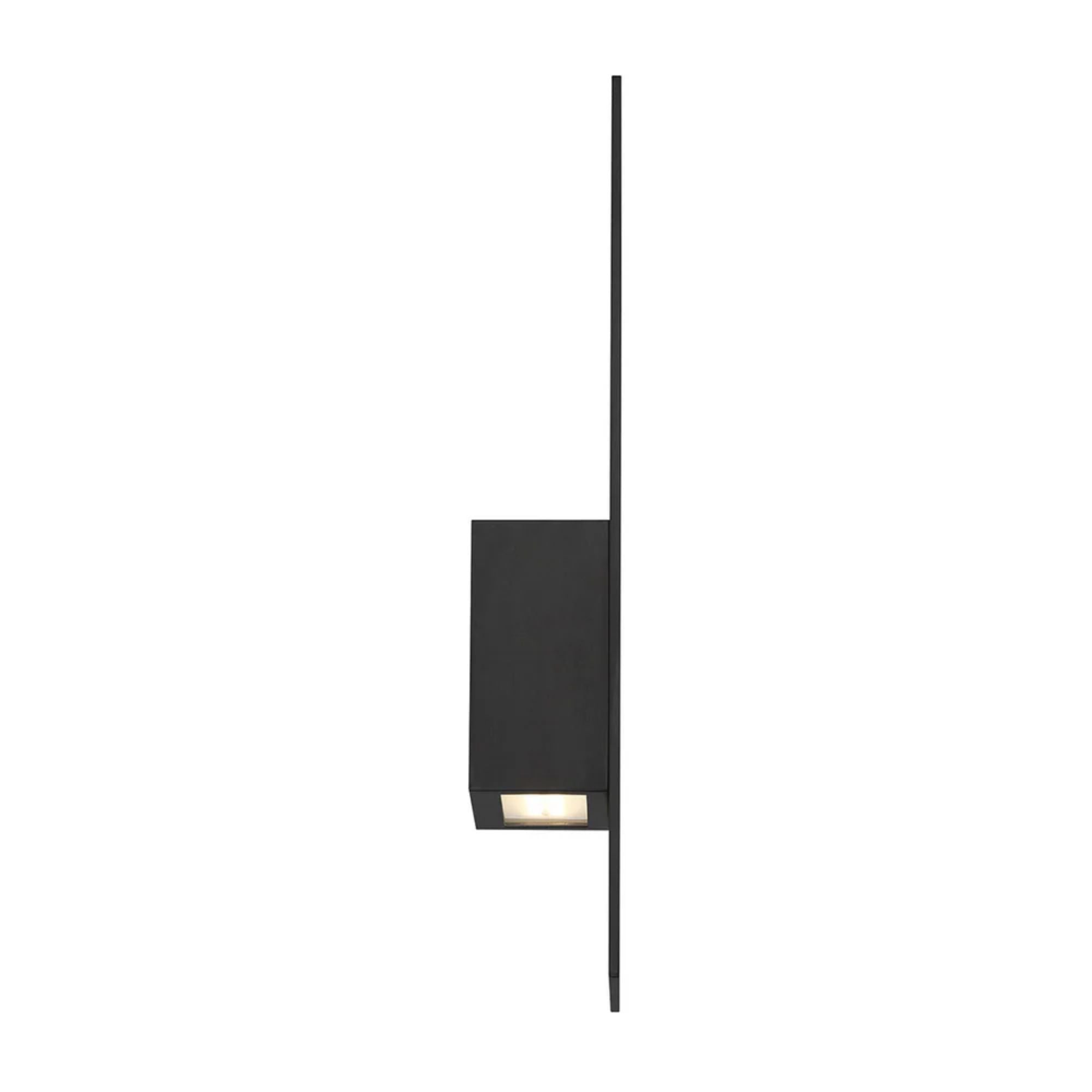 Icon 20 In. LED Outdoor Outdoor Wall Sconce 3000K Black Finish - Bees Lighting