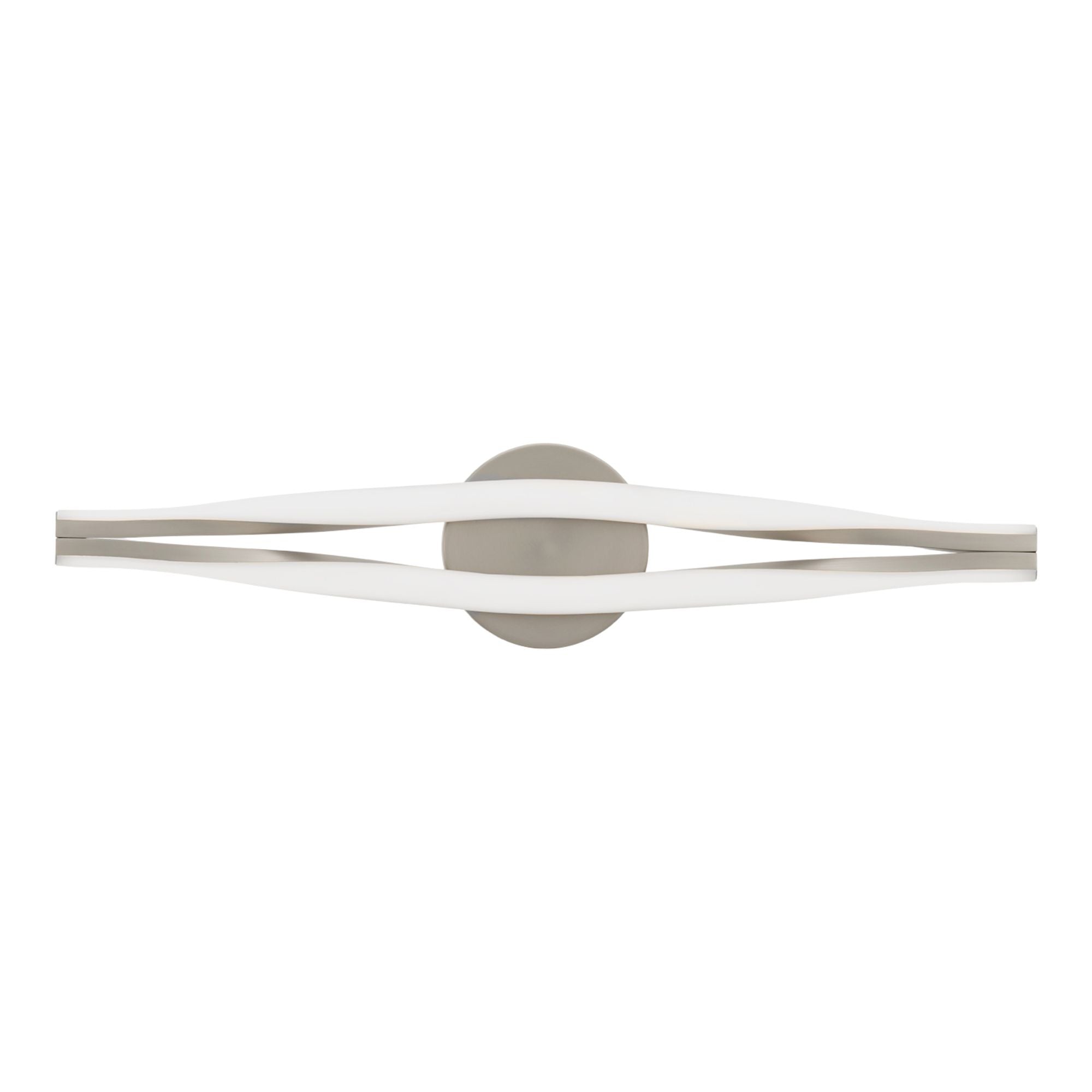 Jagger 26" LED Bath Vanity, 4CCT, Brushed Nickel Finish