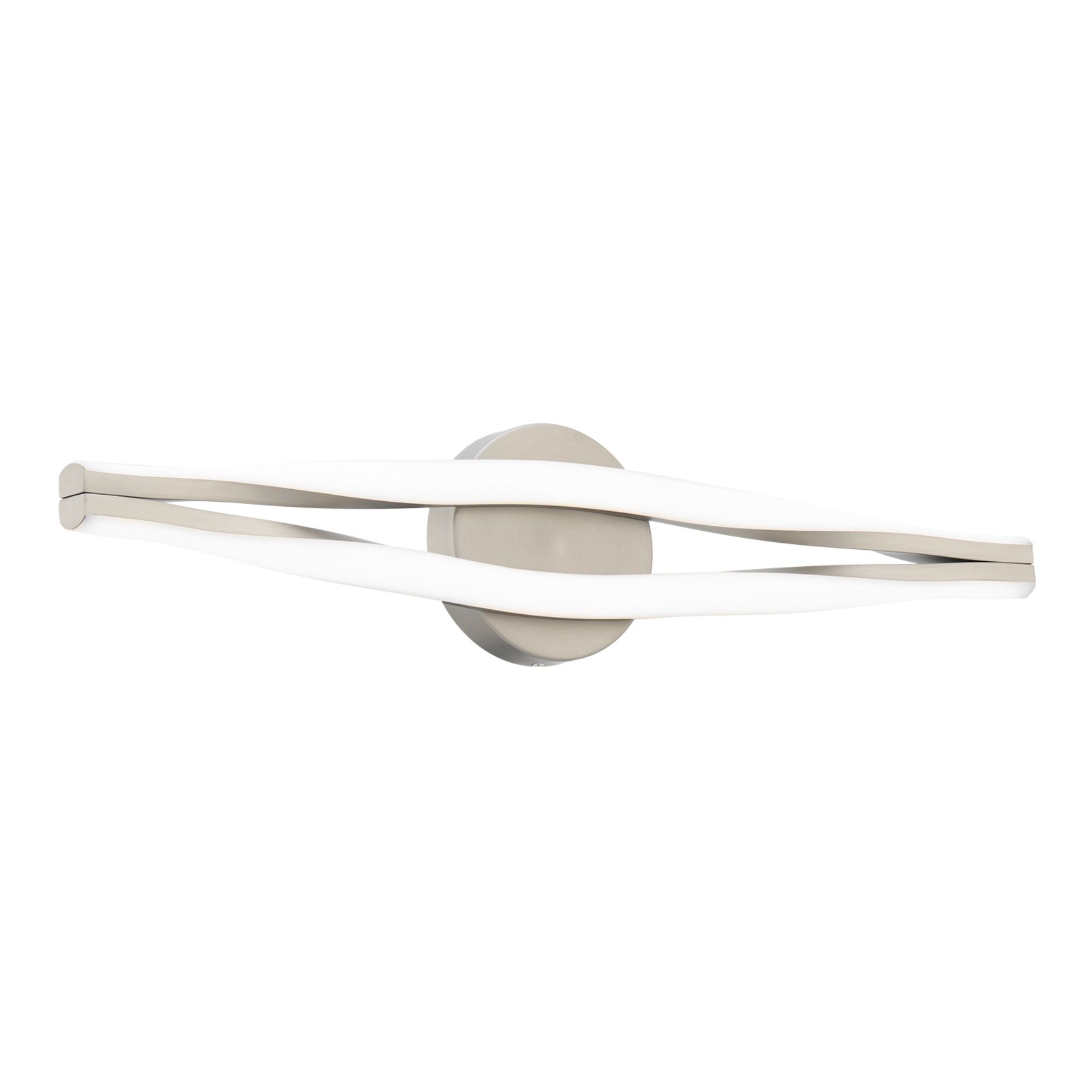Jagger 26" LED Bath Vanity, 4CCT, Brushed Nickel Finish