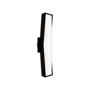 Jordan 24" LED Outdoor Wall Sconce, 4CCT, Black Finish