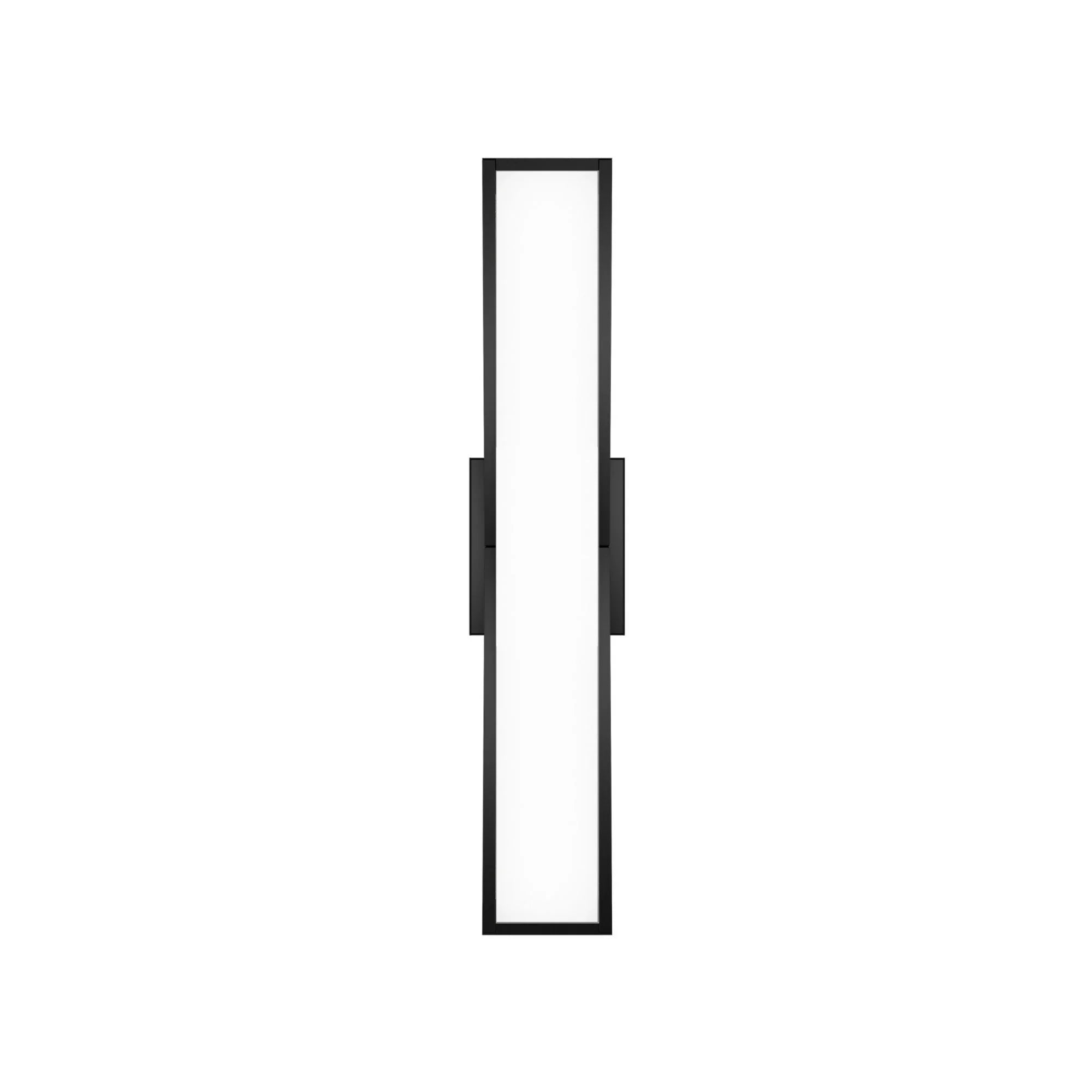 Jordan 24" LED Outdoor Wall Sconce, 4CCT, Black Finish