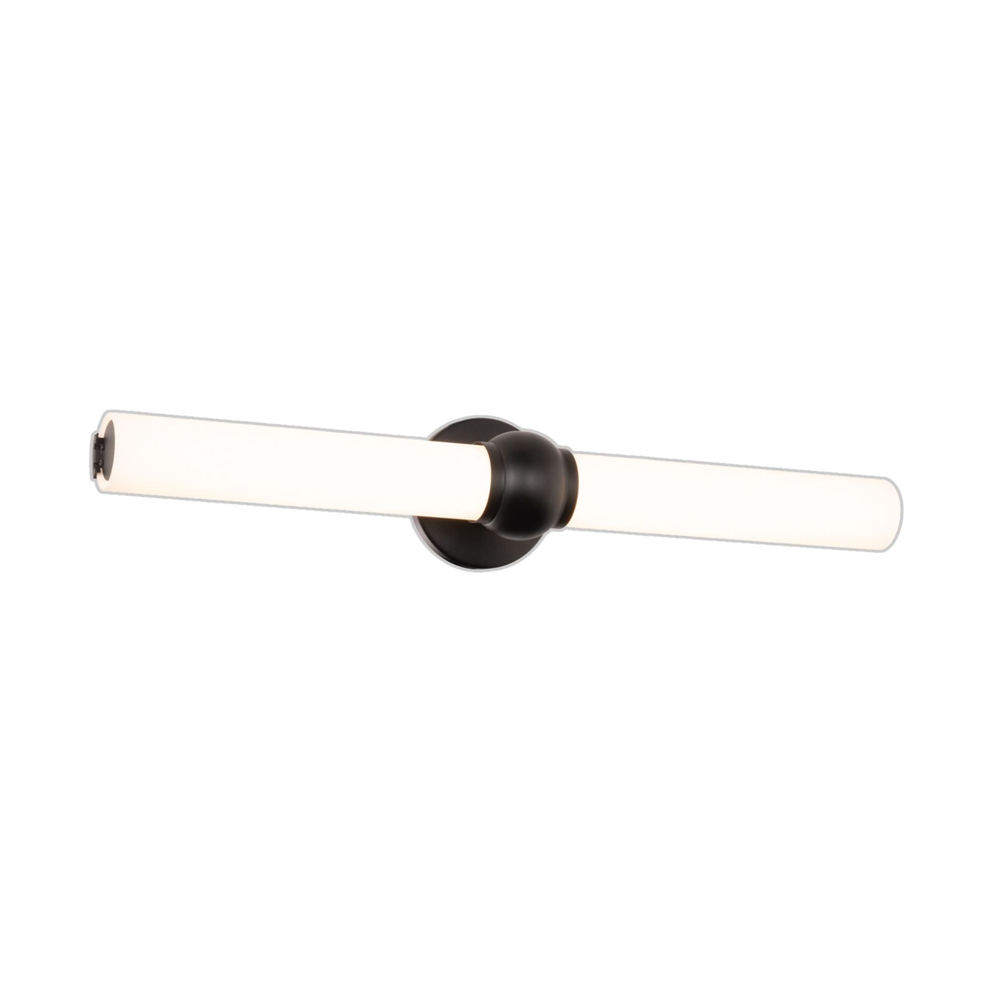 Juliet 27" LED Bathroom Vanity, Black Finish - Bees Lighting