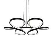 Klover 32" LED Pendant, 4CCT, Black Finish