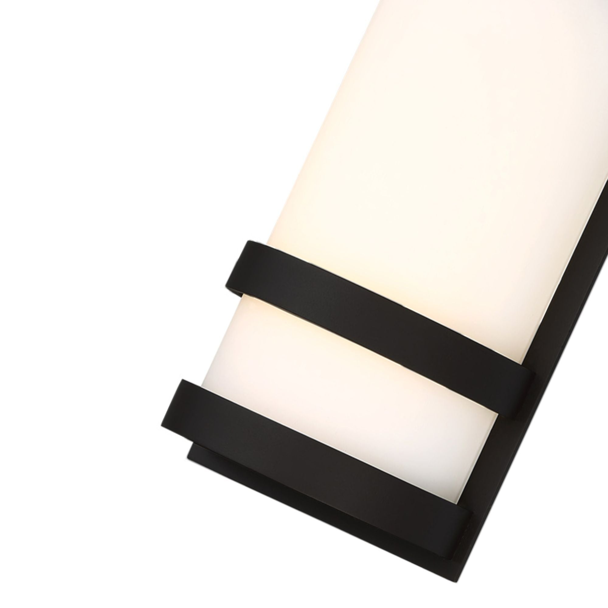 Latitude 10" LED Wall Light, Black Finish - Bees Lighting