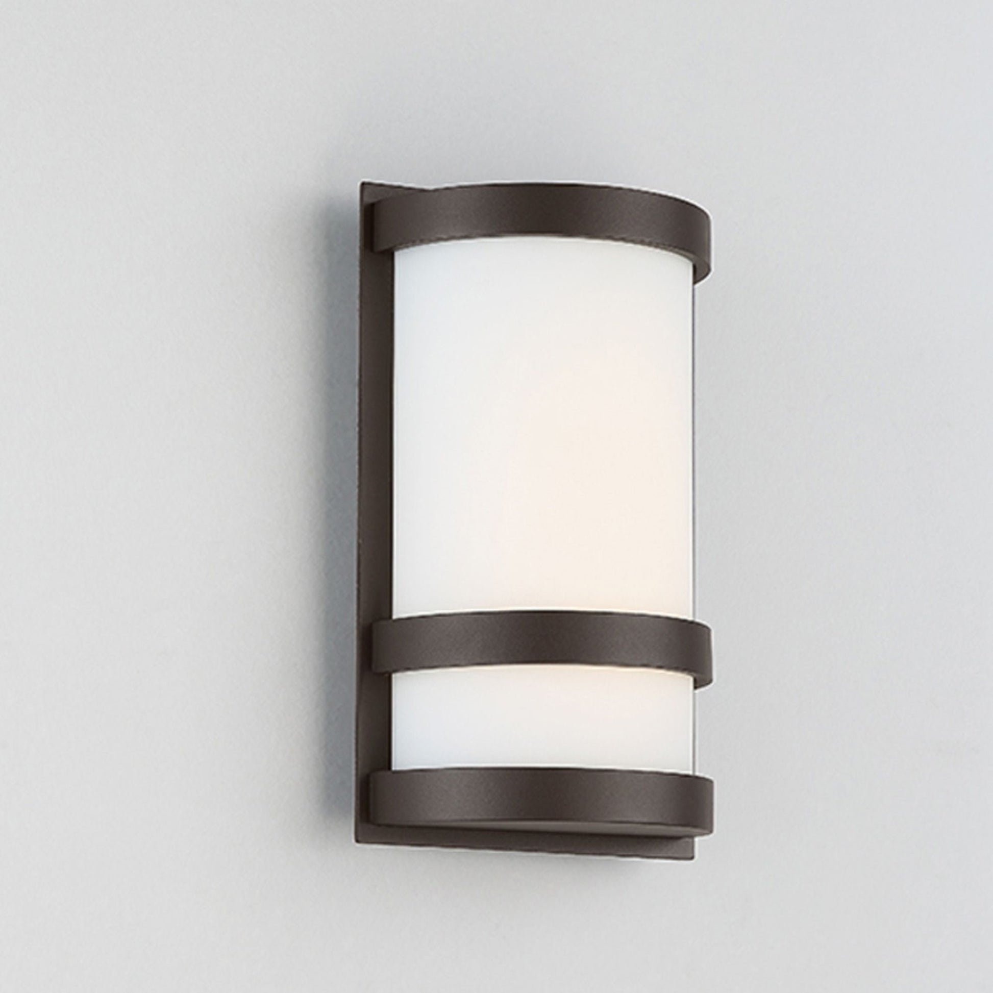 Latitude 10" LED Wall Light, Bronze Finish - Bees Lighting
