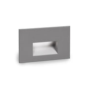 5" Wide LED Step and Wall Light, Graphite on Aluminum Finish, 2700K