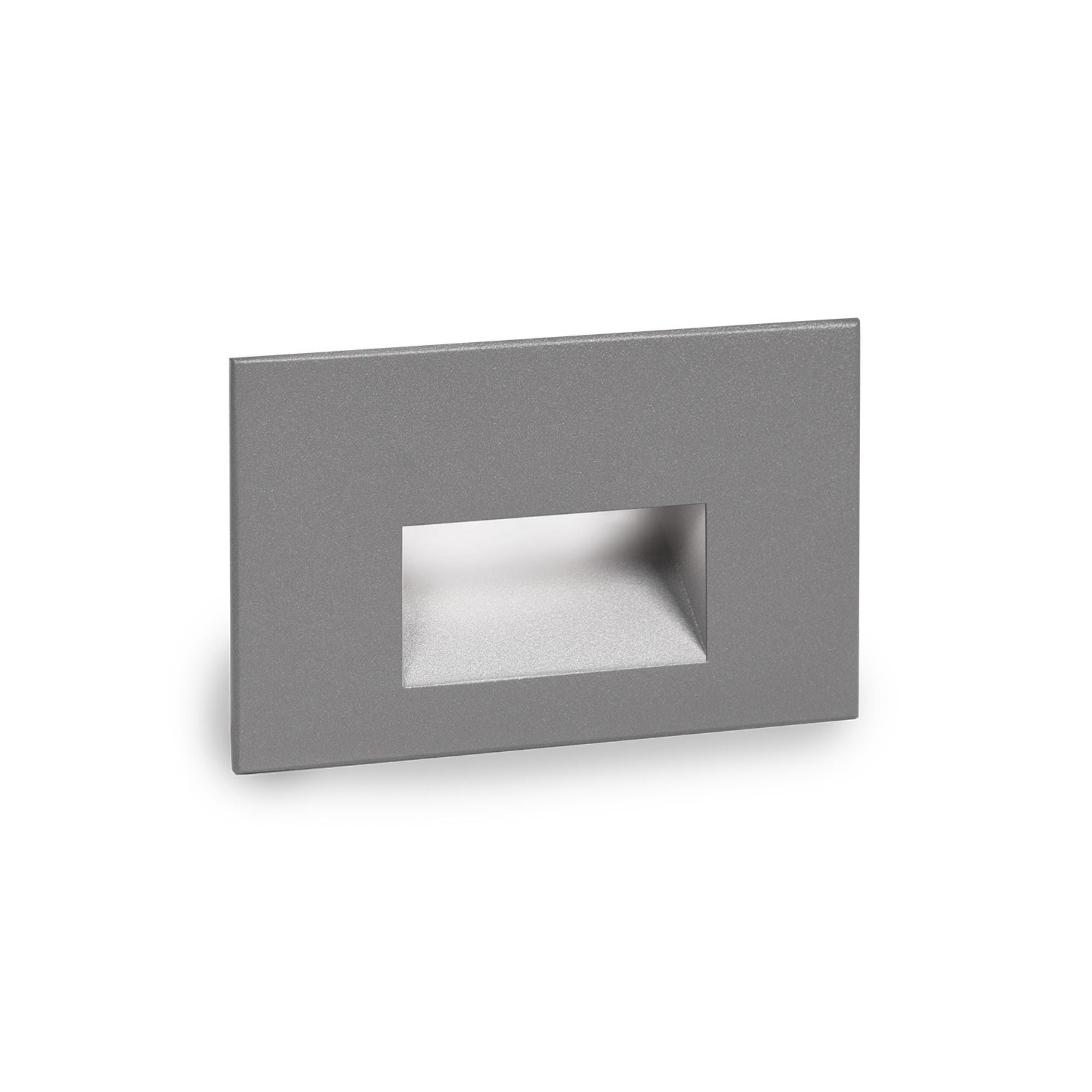 5" Wide LED Step and Wall Light, Graphite on Aluminum Finish, 2700K