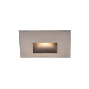 5" Wide LED Step and Wall Light, Brushed Nickel Finish, 3000K