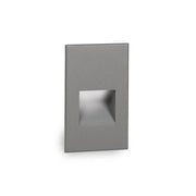 5" High LED Step and Wall Light, Graphite on Aluminum Finish, 2700K
