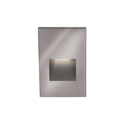 5" High LED Step and Wall Light, Stainless Steel Finish, 2700K