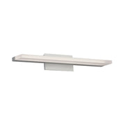 Level 19" LED Bathroom Vanity, Brushed Aluminum Finish
