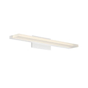 Level 19" LED Bathroom Vanity, White Finish