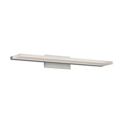 Level 25" LED Bathroom Vanity, Brushed Aluminum Finish