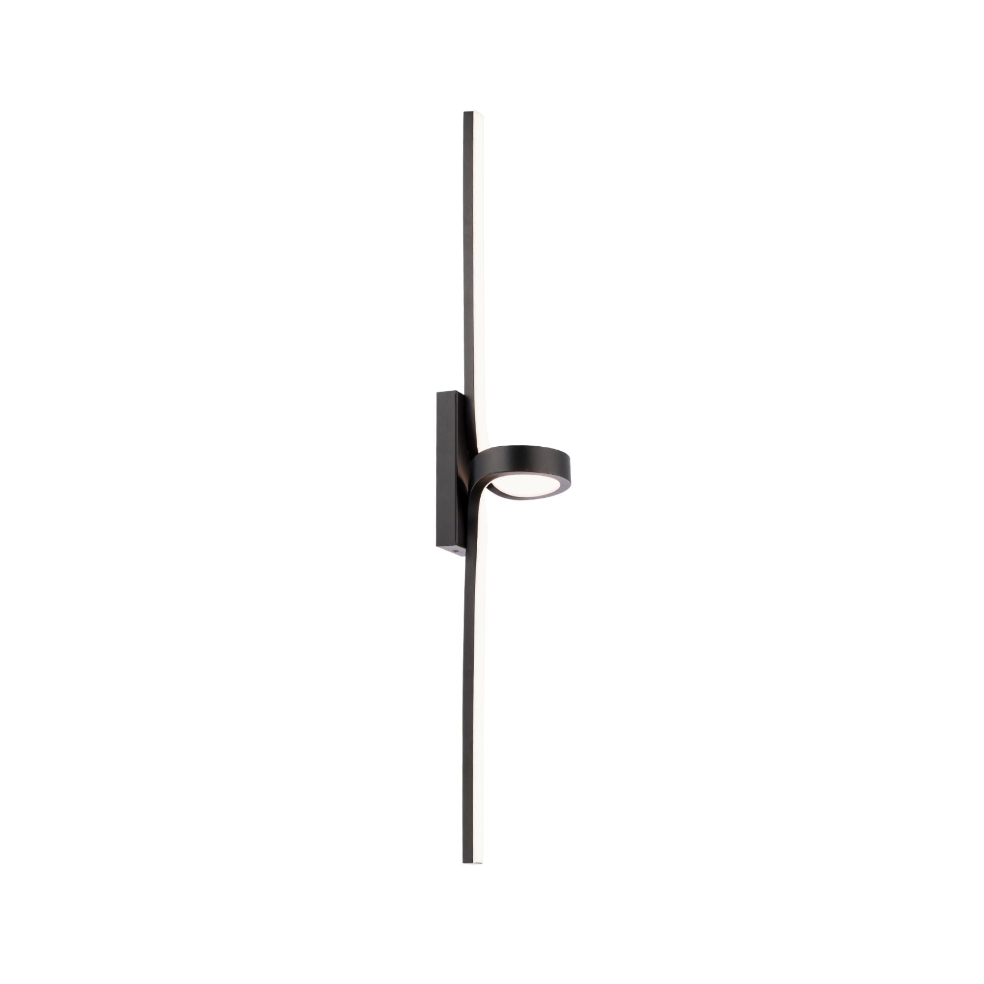 Loophole 26 in. LED Bath Bar 3000K Black finish
