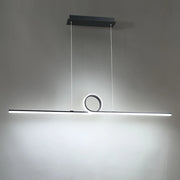 Loophole 52" LED Pendant, Black Finish - Bees Lighting