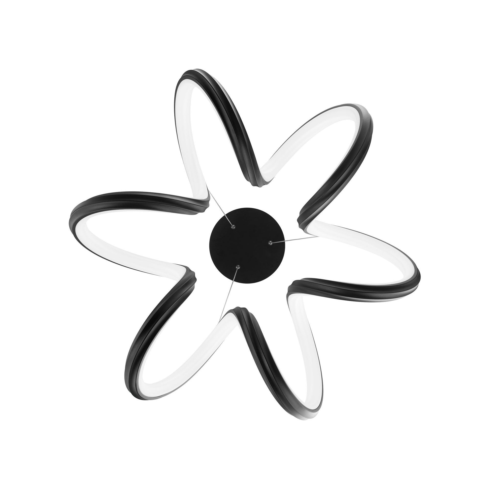 Mamba 26" LED Pendant, Black Finish - Bees Lighting