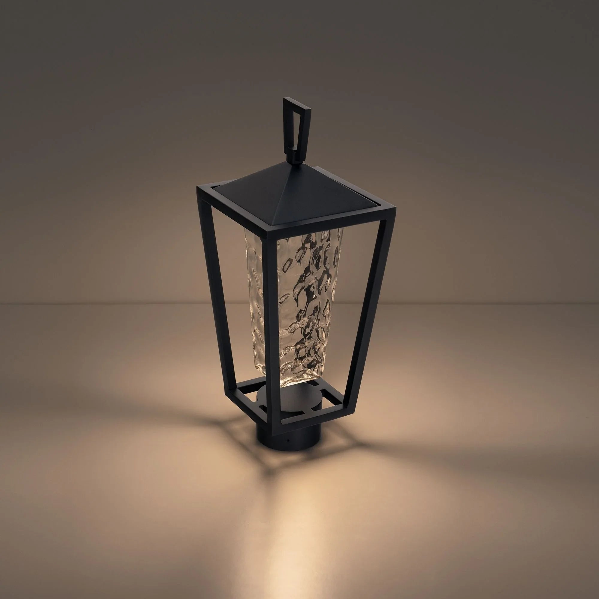 Manchester 16" LED Post Mount, 4CCT, Black Finish